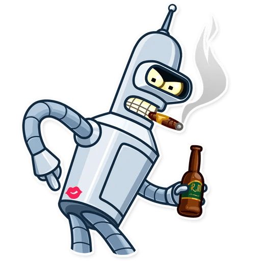 Sticker «Bender-5»