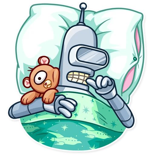 Sticker «Bender-8»