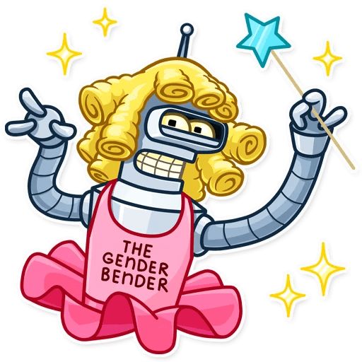 Sticker «Bender-9»