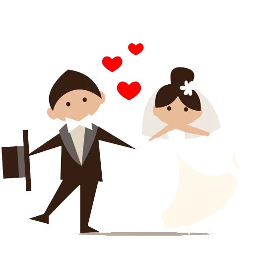 Sticker «Wedding Time-3»