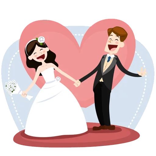 Sticker «Wedding Time-4»