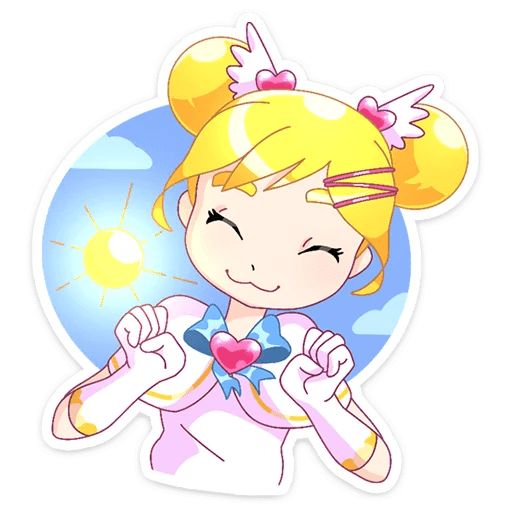 Sticker «Mimiko-chan-5»