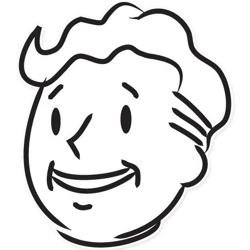 Sticker «Vault Boy-1»