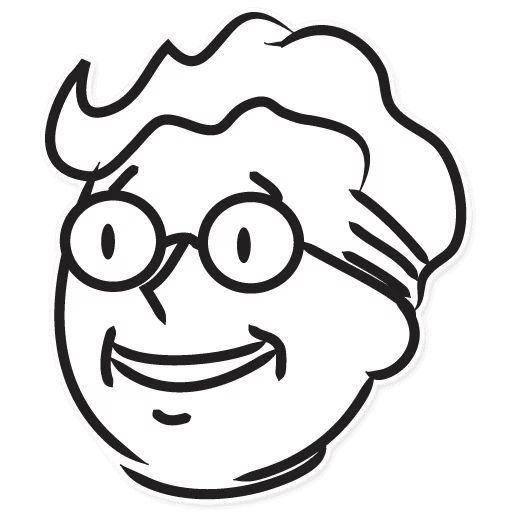 Sticker «Vault Boy-2»