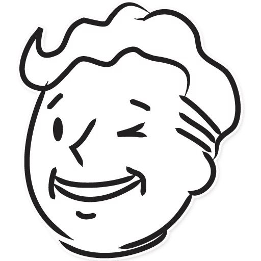 Sticker «Vault Boy-5»