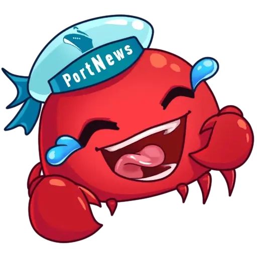 Sticker «Cute Crab-1»