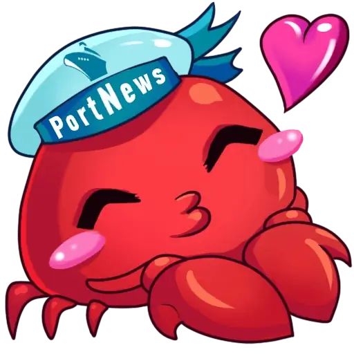 Sticker «Cute Crab-2»