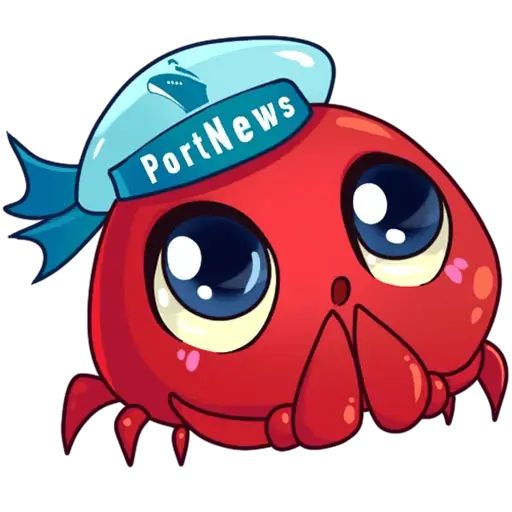 Sticker «Cute Crab-4»