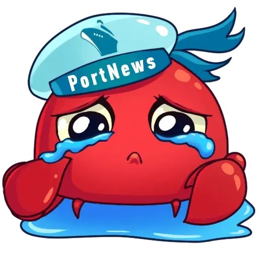 Sticker «Cute Crab-5»
