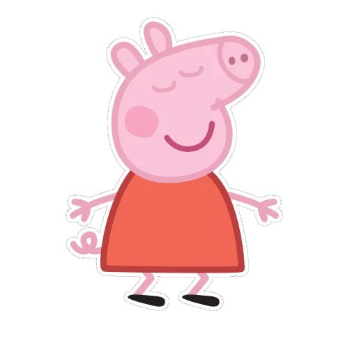 Sticker «Peppa Pig-1»