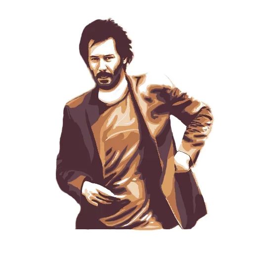 Sticker «Keanu Reeves-5»