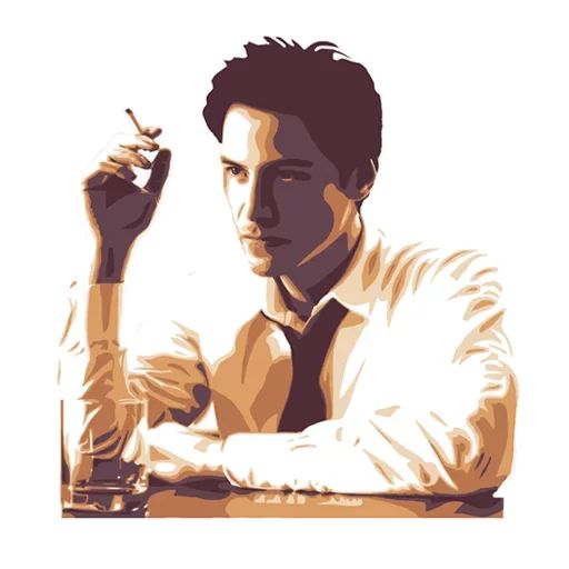 Sticker «Keanu Reeves-6»