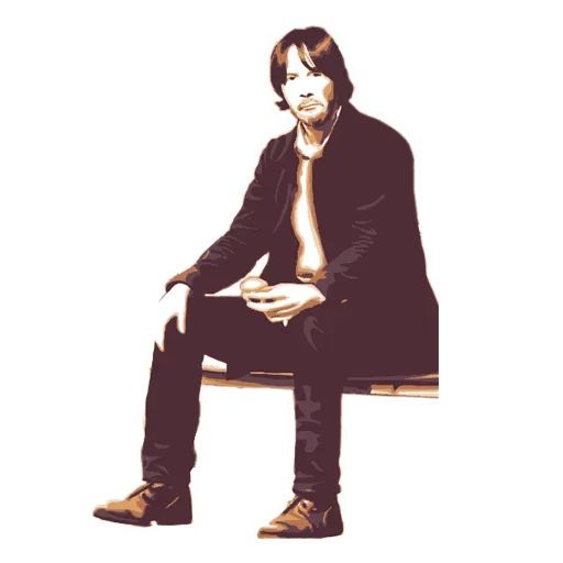 Sticker «Keanu Reeves-7»