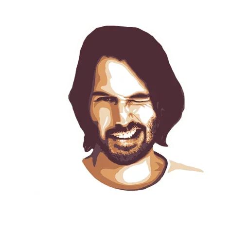 Sticker «Keanu Reeves-9»