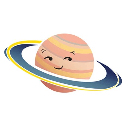 Sticker «Saturn the planet-10»