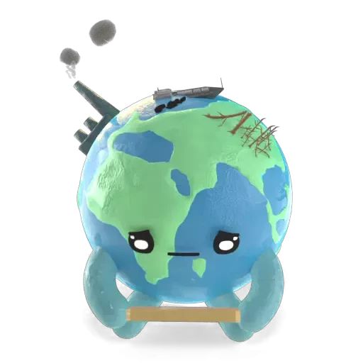 Sticker «The Earth-10»
