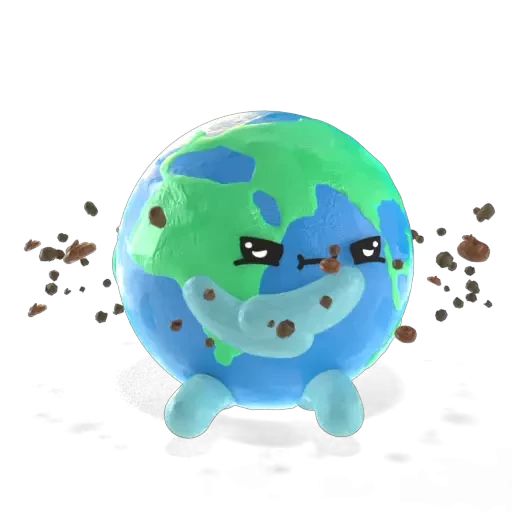 Sticker «The Earth-8»