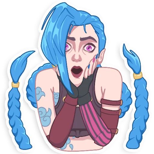 Sticker «Jinx-2»