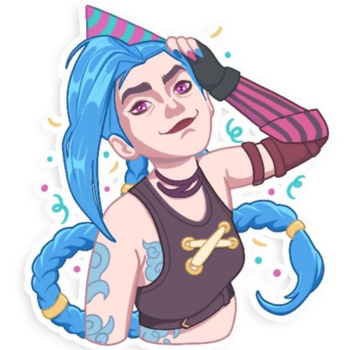Sticker «Jinx-4»