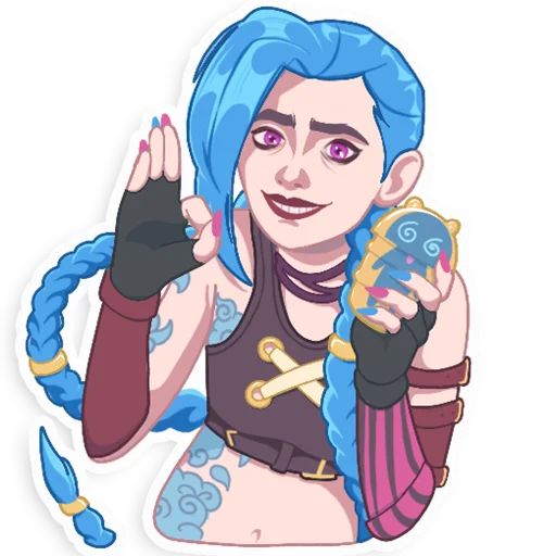 Sticker «Jinx-5»