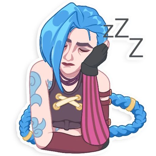 Sticker «Jinx-9»