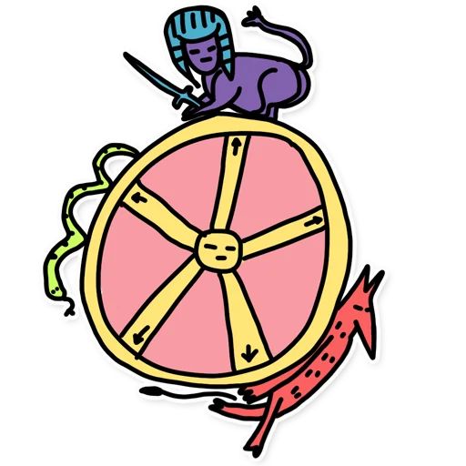 Sticker «Tarot-5»