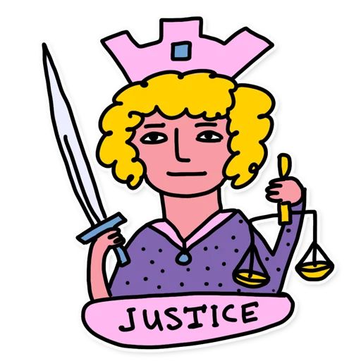 Sticker «Tarot-8»