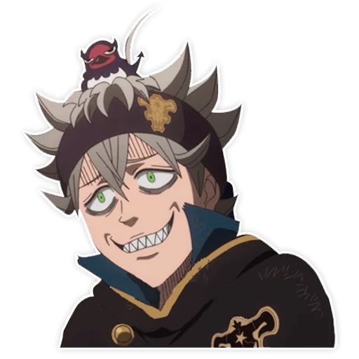 Sticker «Black clover-7»