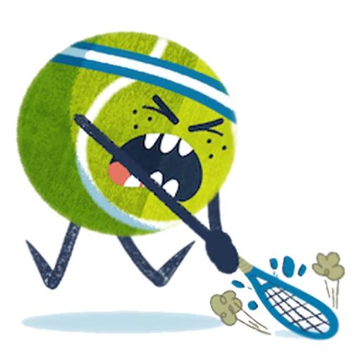 Sticker «Game, Set, Match-5»