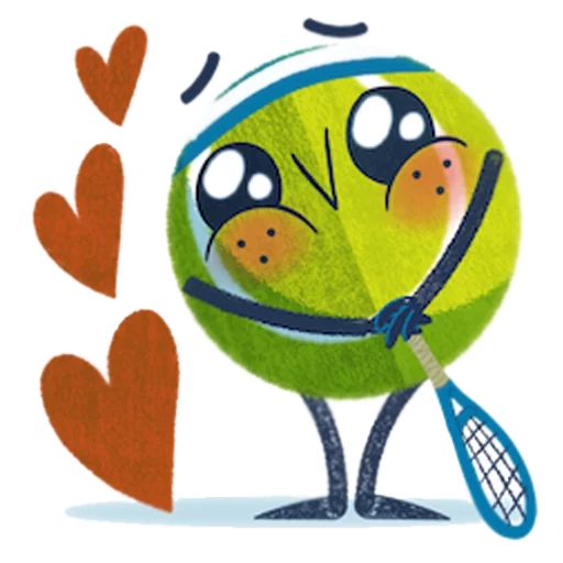 Sticker «Game, Set, Match-8»