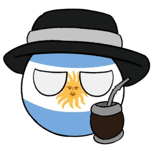 Sticker «Argentinaball-2»