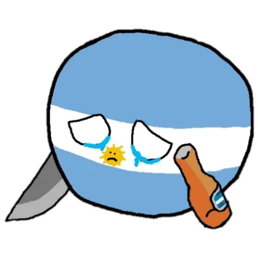 Sticker «Argentinaball-3»