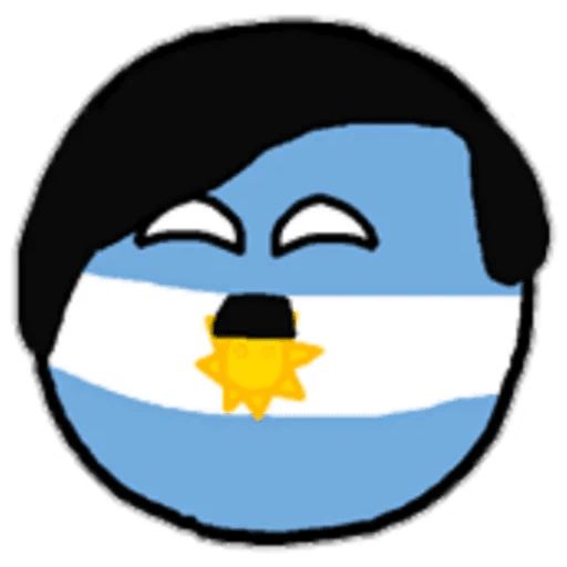 Sticker «Argentinaball-6»