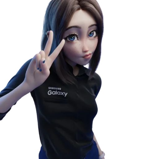 Sticker «Samsung Girl-6»