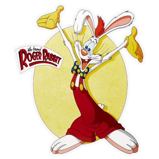 Sticker «Who Framed Roger Rabbit-1»