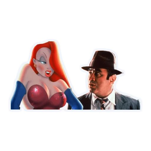 Sticker «Who Framed Roger Rabbit-7»