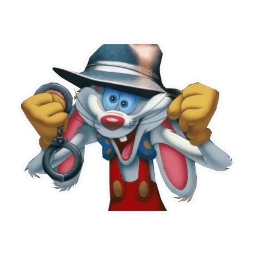 Sticker «Who Framed Roger Rabbit-8»