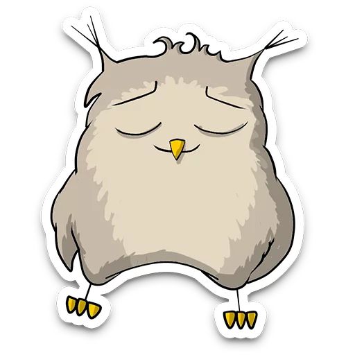 Sticker «Owly-4»