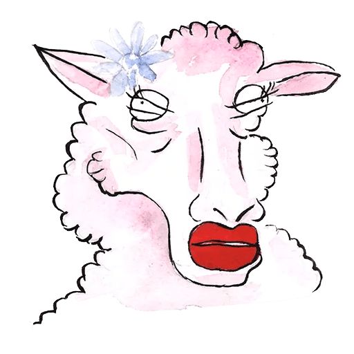 Sticker «Sheep-12»