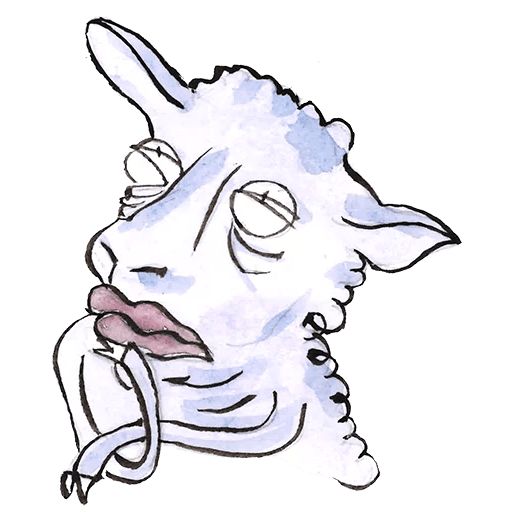 Sticker «Sheep-4»