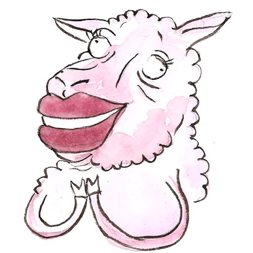 Sticker «Sheep-8»