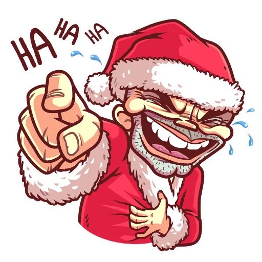 Sticker «Very Bad Santa-1»