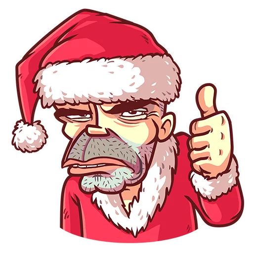 Sticker «Very Bad Santa-2»