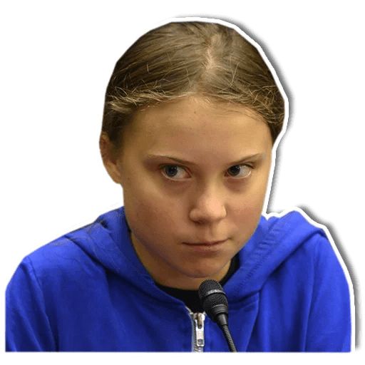 Sticker «Greta Thunberg-10»