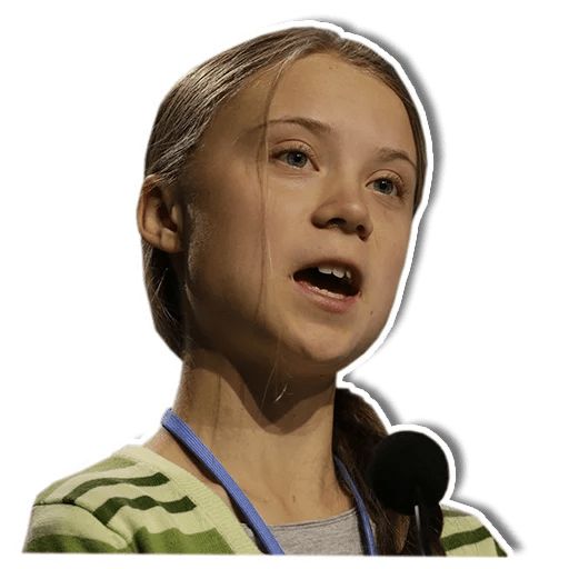 Sticker «Greta Thunberg-11»