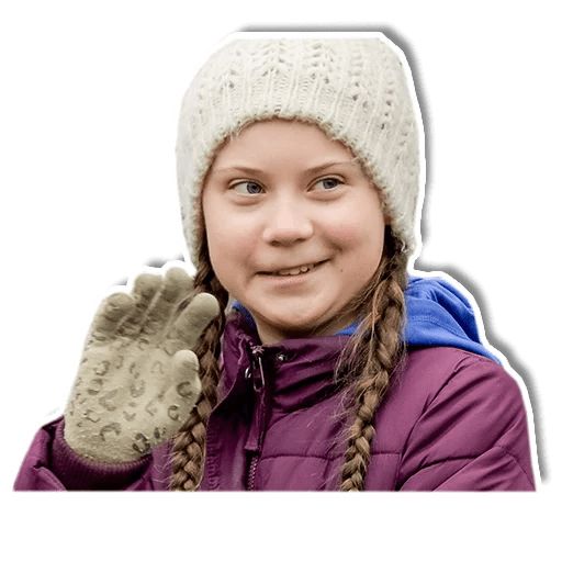Sticker «Greta Thunberg-12»
