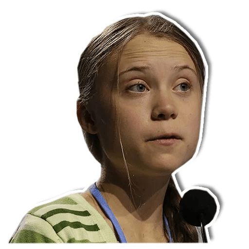 Sticker «Greta Thunberg-3»
