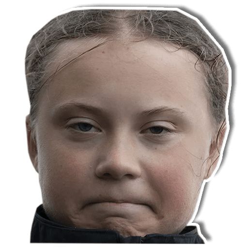 Sticker «Greta Thunberg-8»