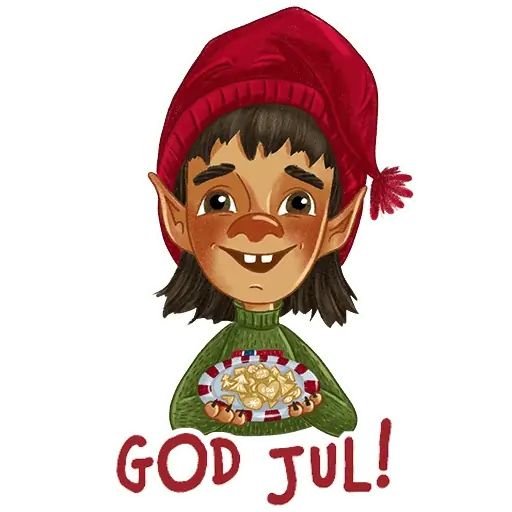 Sticker «Norsk Troll-1»