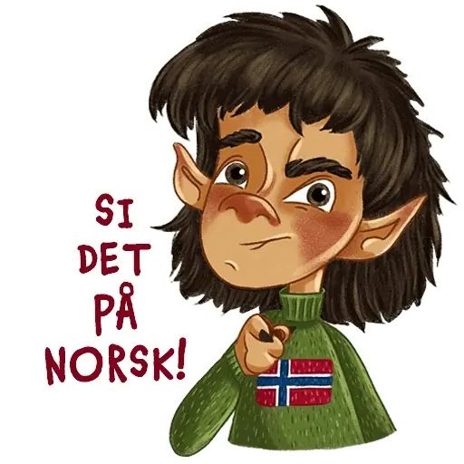 Sticker «Norsk Troll-12»
